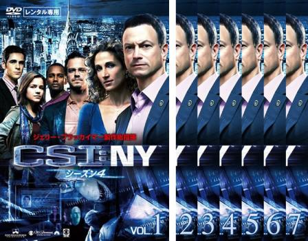 ＣＳＩ：ＮＹ シーズン４（７枚セット）第１話～第２１話 最終▽レンタル用