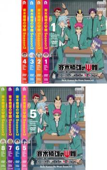 斉木楠雄のΨ難 第２期（８枚セット）第１話～第２４話 最終▽レンタル用