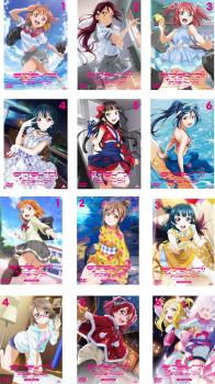 ラブライブ！サンシャイン！！（１２枚セット） 全６巻 ＋ ２ｎｄ Ｓｅａｓｏｎ 全６巻▽レンタル用