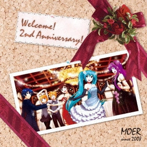 ＭＯＥＲ ｆｅａｔ．初音ミク ２ｎｄ ａｎｎｉｖｅｒｓａｒｙ ▽レンタル用