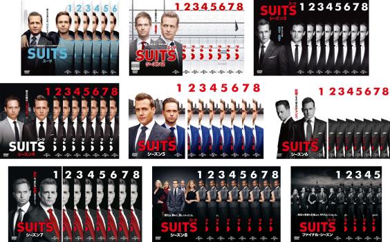 ＳＵＩＴＳ スーツ（６７枚セット）シーズン１、２、３、４、５、６、７、８、ファイナル▽レンタル用