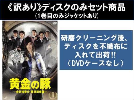 【訳あり】黄金の豚 会計検査庁 特別調査課（５枚セット）第１話〜第９話 最終 ※ディスクのみ▽レンタル用