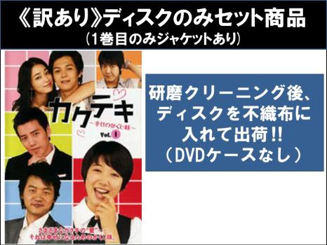 【訳あり】カクテキ 幸せのかくし味（２２枚セット）第１話〜第４４話 最終 ※ディスクのみ▽レンタル用
